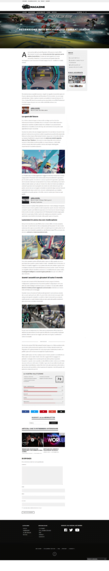 VR Magazine Articolo singolo