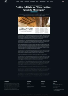 Antica Edilizia - pagina singolo articolo